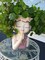 Small Fairy Succulent Plant Pot Face Planters Pots Head Flowerpot Cute Little Girl with Drainage Hole Succulent Cactus Flower Head Planters